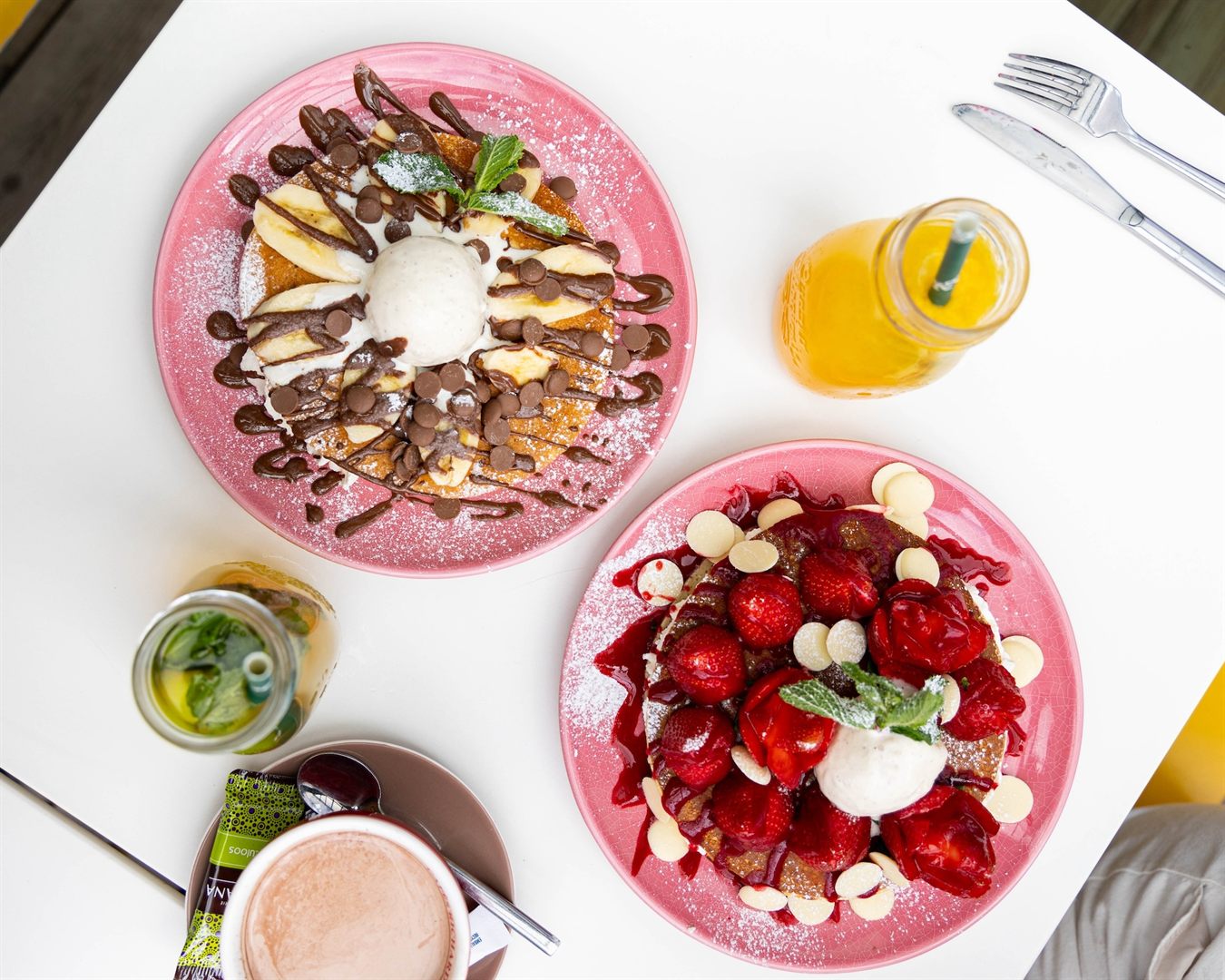 Menu Kids avec crêpe et boisson