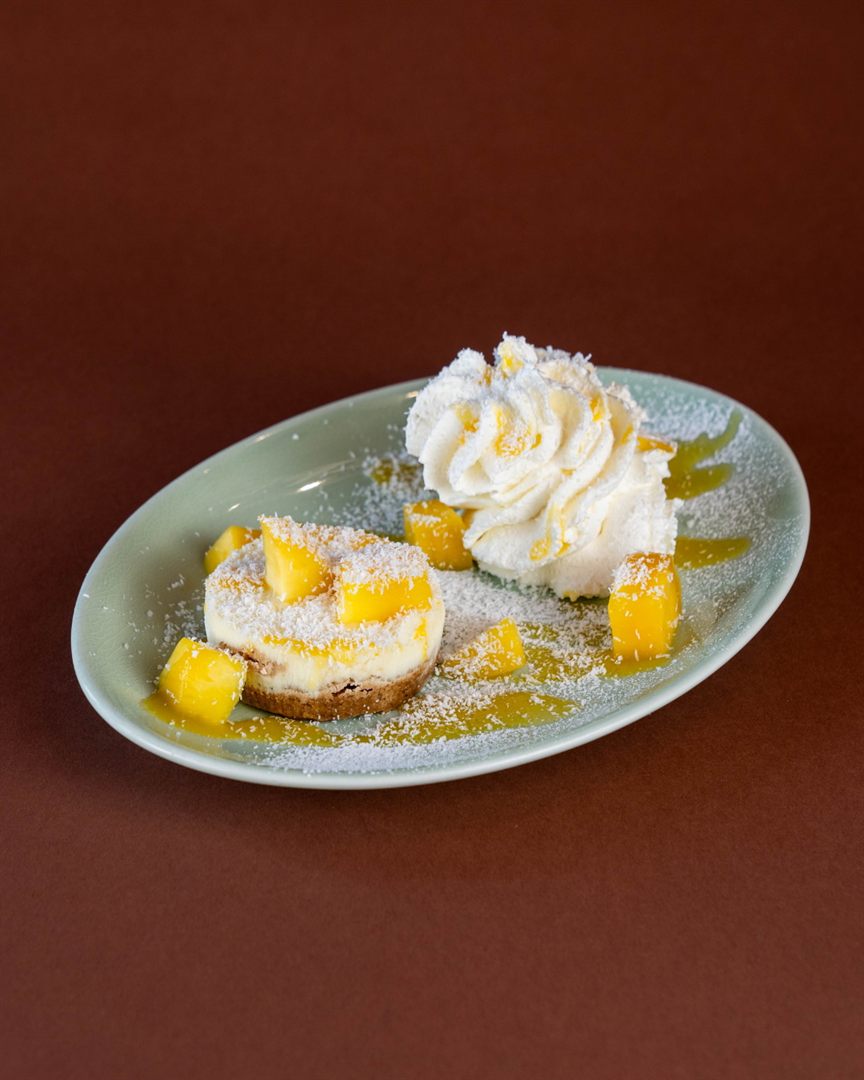 Cheesecake mangue au bar à dessert Crêpe Touch Chambly