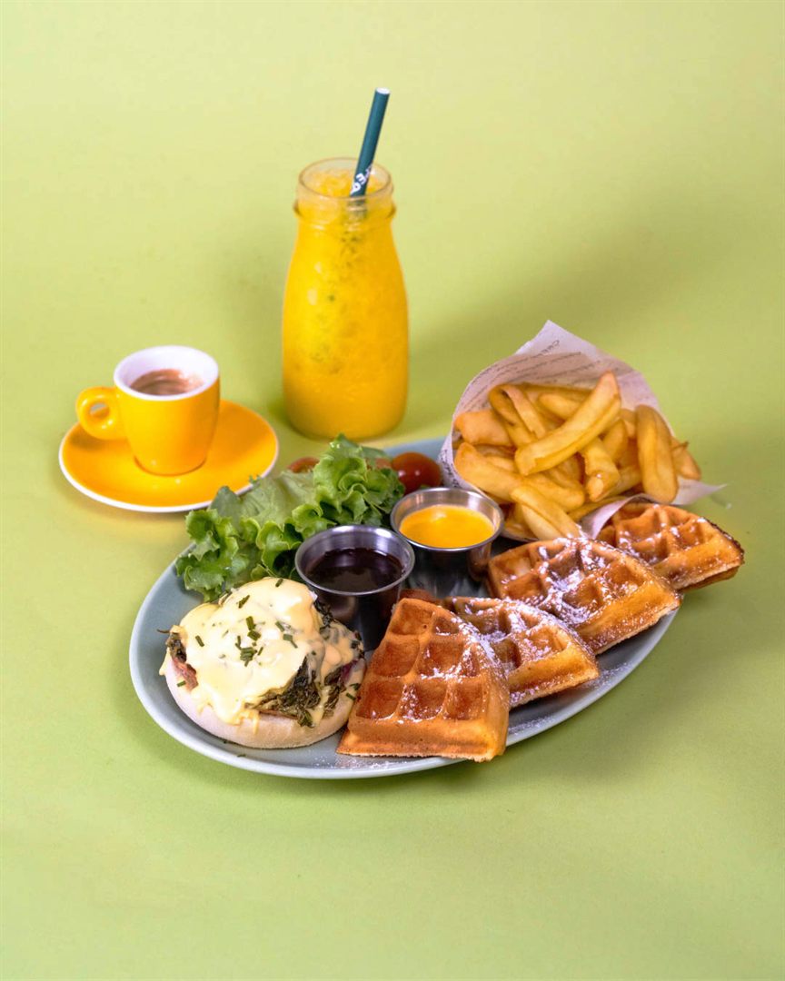 Menu Brunch Crêpe Touch avec plat salé et dessert