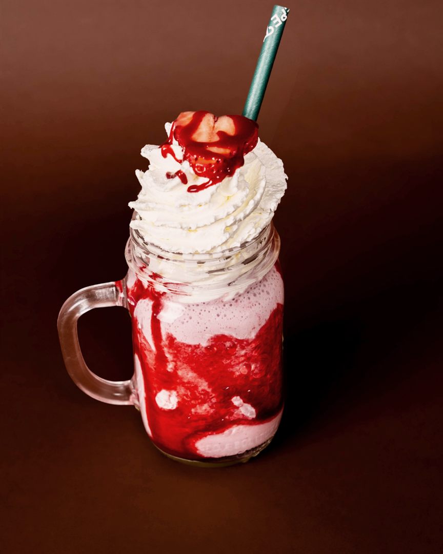 Milkshake Strawberry Dream aux fraises fraîches