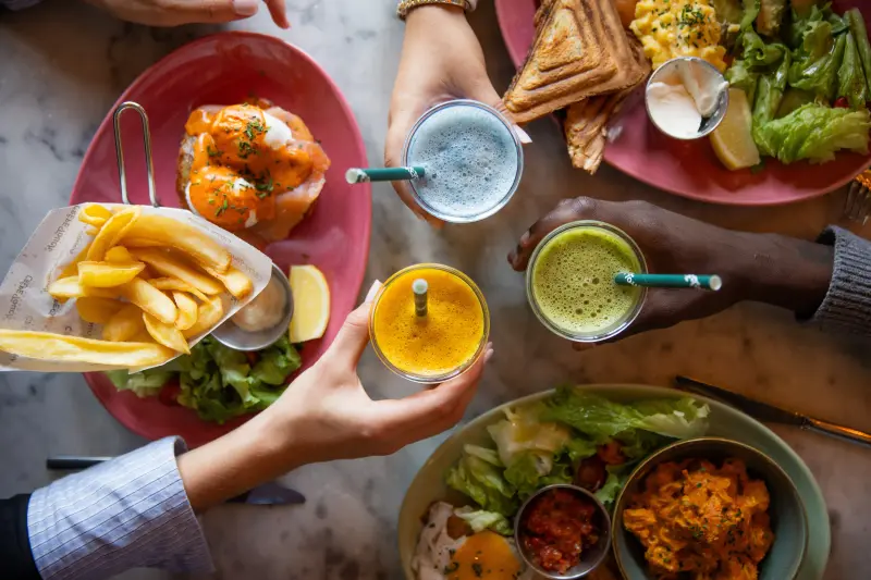 Sélection de plats Crêpe Touch